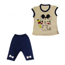 سارافون و شلوارک دخترانه کد ۳۹۴۰