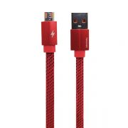 (5)کابل تخت micro USB کنفی سر فلزی کد 1295