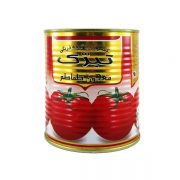 کنسرو رب گوجه فرنگی تبرک مقدار ۸۰۰ گرم
