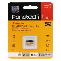 کارت حافظه microSDHC پاناتک مدل extreme کلاس 10 استاندارد ظرفیت 8 گیگابایت