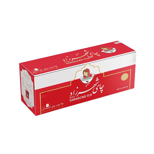 چای کیسه ای رویال شهرزاد بسته 25 عددی(201)