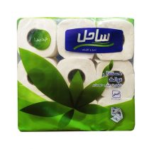 دستمال توالت چهار لایه ساحل بسته 9 عددی