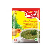 سوپ نیمه آماده سبزیجات الیت مقدار ۶۵ گرم
