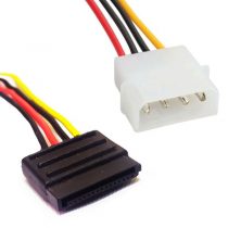 کابل تبدیل برق 4 پین به ساتا 2خروجی کد 1278