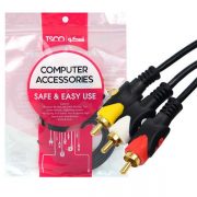 (1)کابل تبدیل 3 جک RCA به 3 جک RCA تسکو مدل TC 13