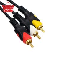(2)کابل تبدیل 3 جک RCA به 3 جک RCA تسکو مدل TC 13