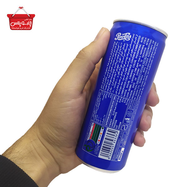 نوشابه گازدار با طعم کولا پپسی 250 میلی لیتری