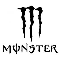 برچسب بدنه خودرو طرح پنجه monster کد 1620