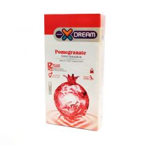 کاندوم X DREAM مدل Pomegranate بسته 12 عددی