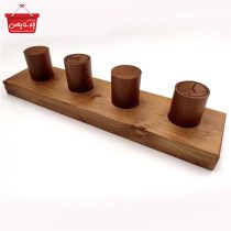استند چوبی ساعت و جواهرات