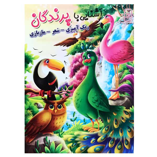 کتاب آشنایی با پرندگان به همراه رنگ آمیزی و شعر نشر اعلایی