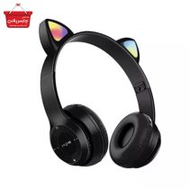 هدفون بی سیم گربه ای چراغدار Flamingo مدل MZ47