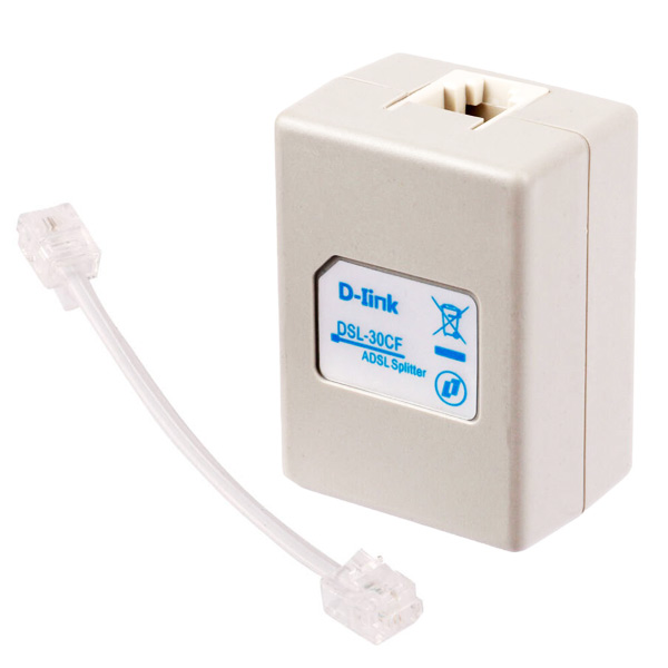 اسپیلیتر ADSL دی اینک به همراه سیم رابط کد ۱۲۱۶
