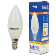 لامپ شمعی LED دلتا 7 وات پایه E14